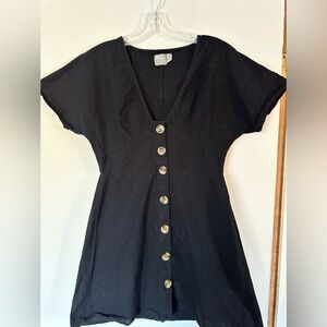 ASOS button down mini dress